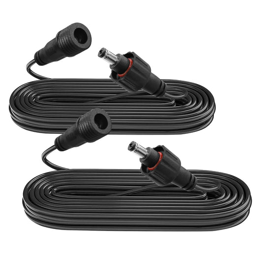 Inwa Bluetooth Outdoor Speaker Waterproof Extension Cords, Each Cord is 16ft Long, and 2 Cords Included, with Waterproof Joints and Rubber Sealing Rings, ONLY for MZ-511 (NOT Applicable to MZ-621)