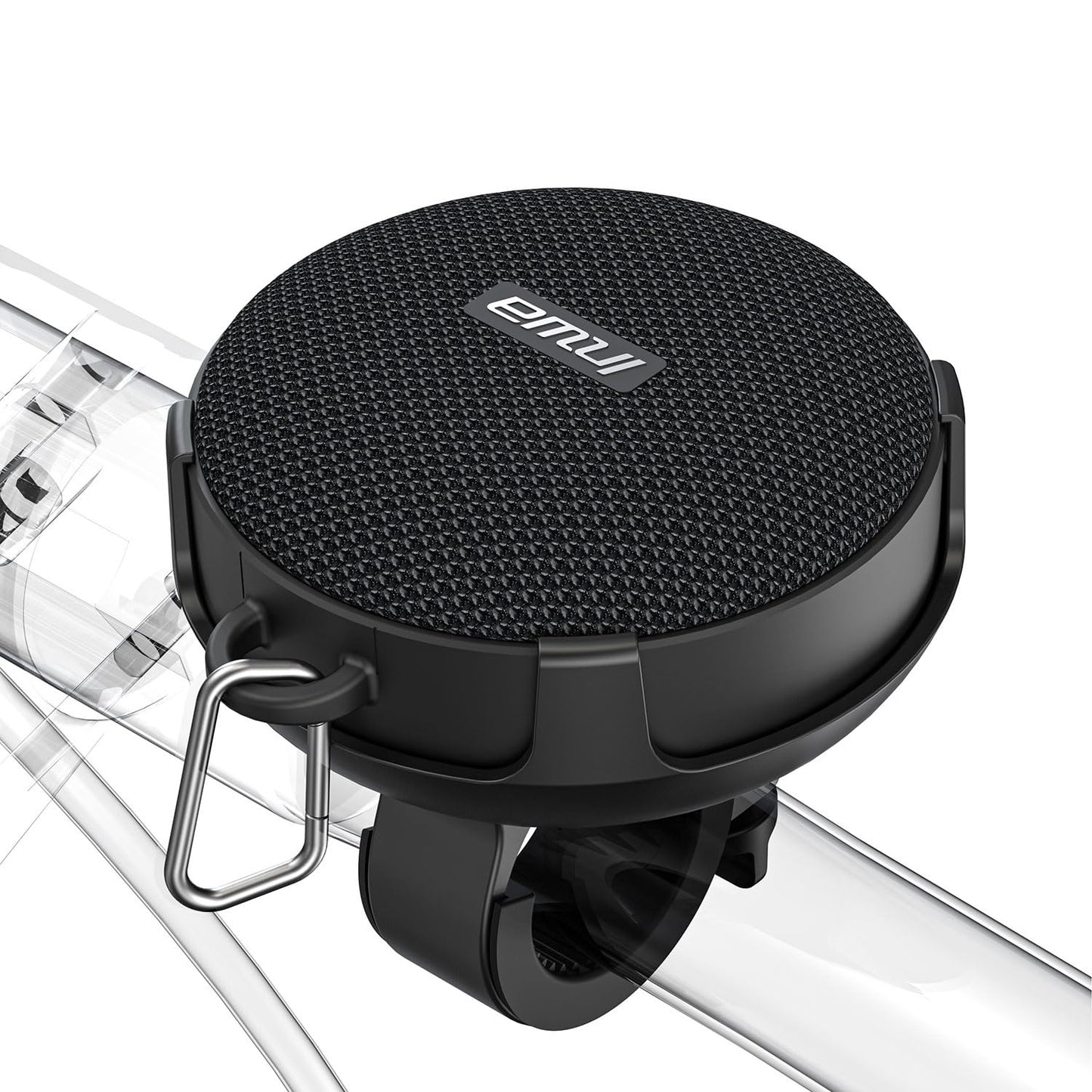 Inwa Portable Bluetooth Speaker, Bike Speaker with Speed Display, Wireless Speaker with 480 Mins Super Long of Playtime. Decent Sound, Compact Size and Loudness for Riding, Hiking, Showering, Golfing