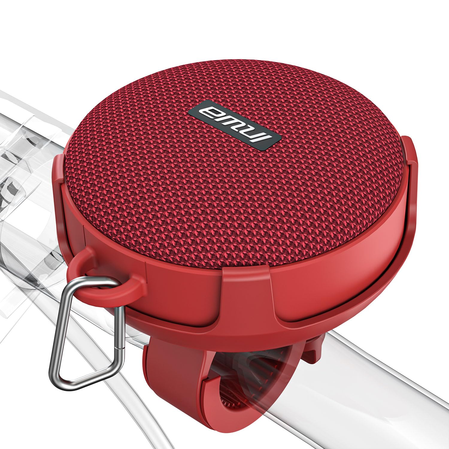Inwa Portable Bluetooth Speaker, Bike Speaker with Speed Display, Wireless Speaker with 480 Mins Super Long of Playtime. Decent Sound, Compact Size and Loudness for Riding, Hiking, Showering, Golfing